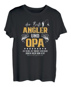 Herren Hapfox Fisch Opi T-Shirt