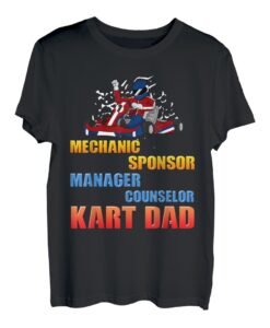 Herren Hapfox Go-Kart Dad T-Shirt