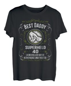 Herren Hapfox Superheld T-Shirt