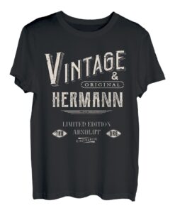 Herren Hermann Vintage T-Shirt
