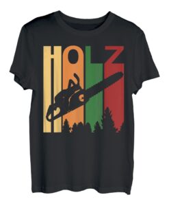 Herren Herren Holzfäller T-Shirt Waldarbeiter Geschenk Forstwirt Fu T-Shirt