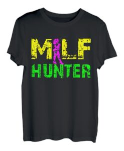 Herren Herren Milfhunter Milf Lustiges Männer Herren Design Party T-Shirt