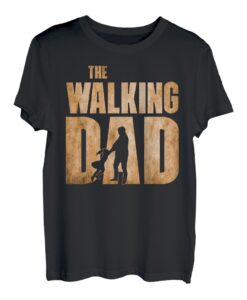 Herren Herren Walking Dad Funny Väter Tag Shirt von Tochter Mädchen Geschenk