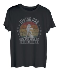 Herren Hiking dad Wandern Berge Bergsteigen Papa Herren T-Shirt