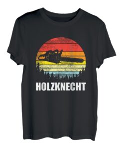 Herren Holzknecht - Holzfäller Kettensägen T-Shirt