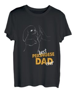 Herren Hund Pekinese Papa Pekinese Bester Pekinese Vater aller Zeiten T-Shirt