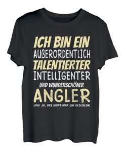 Herren Ich bin ein TALENTIERTER Coole Angelbekleidung für Angler T-Shirt