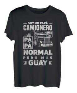 Herren Ich bin ein Vater Trucker wie ein normaler Papa, aber cooler T-Shirt