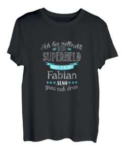 Herren Ich bin kein Superheld - ich bin Fabian T-Shirt