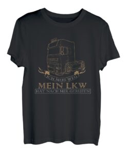 Herren Ich Bin LKW Fahrer Spruch Fernfahrer Mann Herren Zubehör T-Shirt