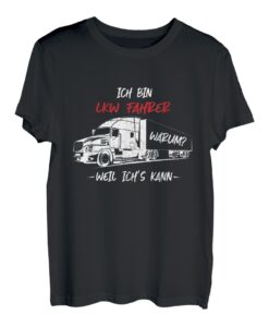 Herren Ich Bin LKW Fahrer Spruch Fernfahrer Mann Herren Zubehör T-Shirt