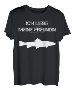 Herren Ich Liebe Es Wenn Meine Frau Mich Angeln Lässt Design T-Shirt