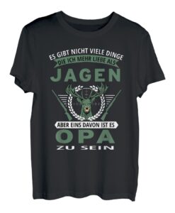 Herren Jäger Großvater Opa Hobby Jagd T-Shirt