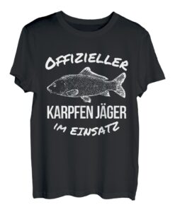 Herren Karpfen Jäger im Einsatz Outfit für Karpfen-Angler T-Shirt