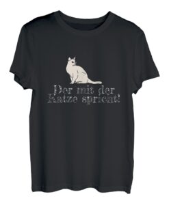 Herren Katze Katzenfreund Katzenhalter Katzen Katzenpapa Geschenk T-Shirt