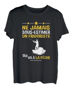 Herren Kühler Geschenk Lustig Angler Beruf Angeln T-Shirt