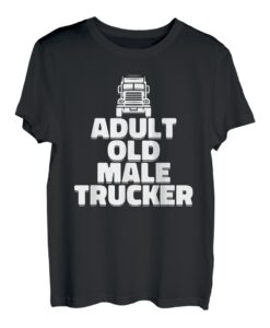 Herren Lastwagenfahrer Männlich - Lastwagen Trucker Lkw Fahrer T-Shirt