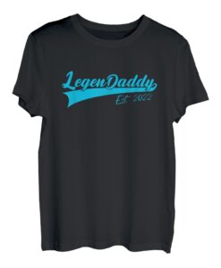 Herren Legendaddy Est. 2022, für legendäre coole Väter Vatertag T-Shirt