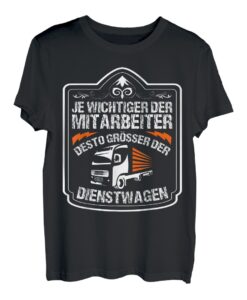 Herren LKW Fahrer Brummi Kraftfahrer Namensschild LKW Zubehör T-Shirt