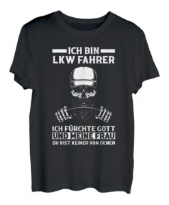 Herren LKW Fahrer Fernfahrer Lastkraftwagen Trucker T-Shirt