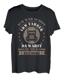 Herren LKW Fahrer Fernfahrer Lastkraftwagen Trucker T-Shirt