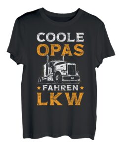Herren LKW Fahrer Opa Berufskraftfahrer Kraftfahrer Trucker T-Shirt