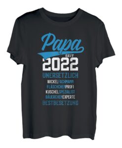 Herren LUSTIG PAPA 2022 VATERTAG PAPA T-Shirt