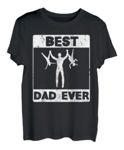 Herren Lustig Vater Papa Best Dad Ever T-Shirt