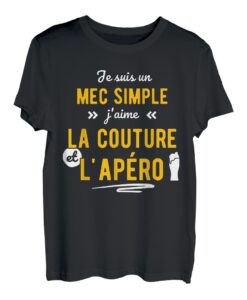 Herren Lustige Geschenkidee Apero Couture T-Shirt T-Shirt