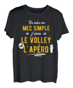 Herren Lustige Geschenkidee Apero Volley T-Shirt T-Shirt
