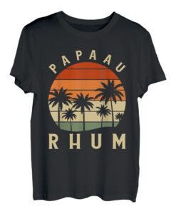 Herren Lustiger Apero-Alkohol für den Vater im Rum T-Shirt