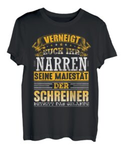 Herren Lustiges Tischler & Schreiner Lehrlings Spruch Geschenk T-Shirt