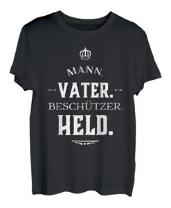 Herren Mann Vater Beschützer Held - für bester Papa der Welt T-Shirt