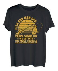 Herren Männer Fishing Angeln Lustiges Angler T-Shirt