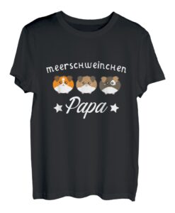 Herren Meerschweinchen Vatertag | Für Papa / Vater Geschenk T-Shirt
