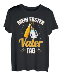 Herren Mein erster Vatertag - 1. Vatertag Vatertagsgeschenk Papa T-Shirt