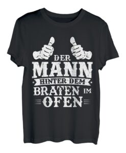 Herren Meine Frau ist schwanger Papa werdender Vater T-Shirt