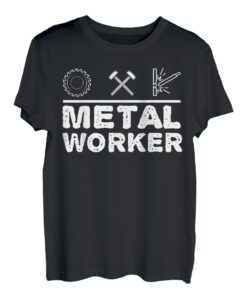 Herren Metallbauer Schweißer Industriemechaniker T-Shirt