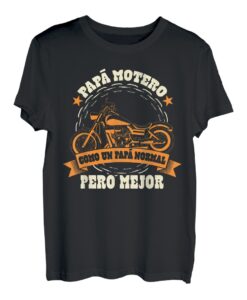 Herren Moto Papa - Motorrad Cadeau Motorräder - Papst Motorrad T-Shirt
