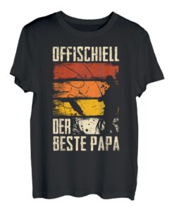 Herren OfFISCHiell Der Beste Papa Angler Lustiges Wortspiel Vater T-Shirt