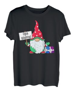 Herren Opa Wichtel Partnerlook Familien Outfit Männer Weihnachten T-Shirt