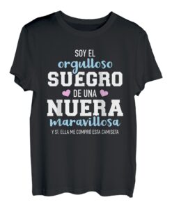 Herren Orgulloso suegro de una nuera maravillosa T-Shirt