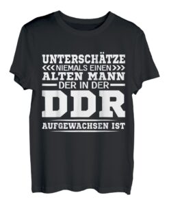 Herren Ossi Spruch für Opa Vater Ostdeutschland DDR T-Shirt