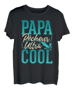 Herren Papa Angler, super cool - Sünger lustig - Angeln Humor T-Shirt