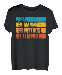 Herren Papa Geburtstag Weihnachten Geschenk Vater Mythos Legende T-Shirt
