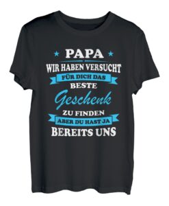 Herren Papa Geschenk Vater Geschenkidee Vatertag Bester Papa Lustig T-Shirt