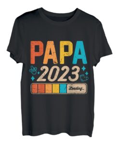 Herren Papa Loading 2023 | Werdender Papa Vater Ankündigung Baby T-Shirt