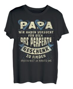 Herren Papa Vater Vatertag Geburtstag Fun Spruch Lustig Geschenk T-Shirt