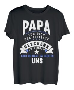 Herren Papa Vater Vatertag Spruch Lustig Geschenk T-Shirt