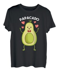 Herren Papacado Schwangerschaft Vater 2021 Avocado T-Shirt